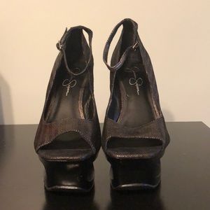 Jessica Simpson platform heels
